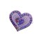 Sparkling Sequins Heart and Star Patch Applique for Clothes and Accessories